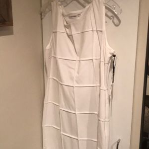 Calvin Klein White Dress
